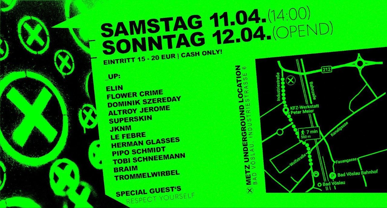 11.4. – Metz Underground, Bad Vöslau